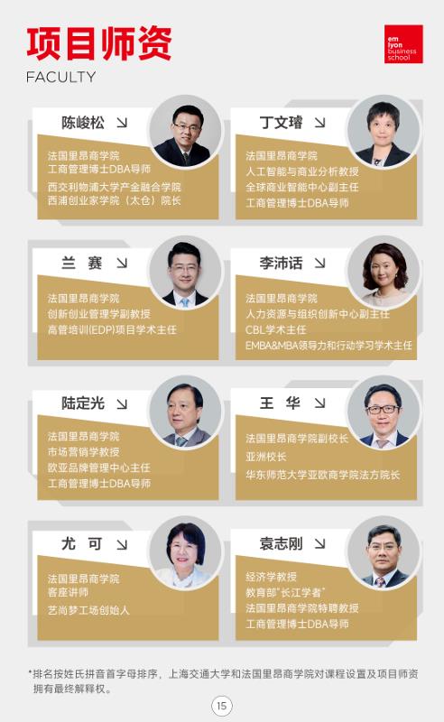 上海交通大學-法國里昂商學院 新媒體管理與數字經濟碩士