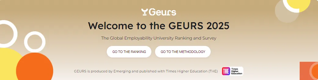 2025泰晤士全球大學就業力排名發布！哪所院校畢業生最受雇主青睞？