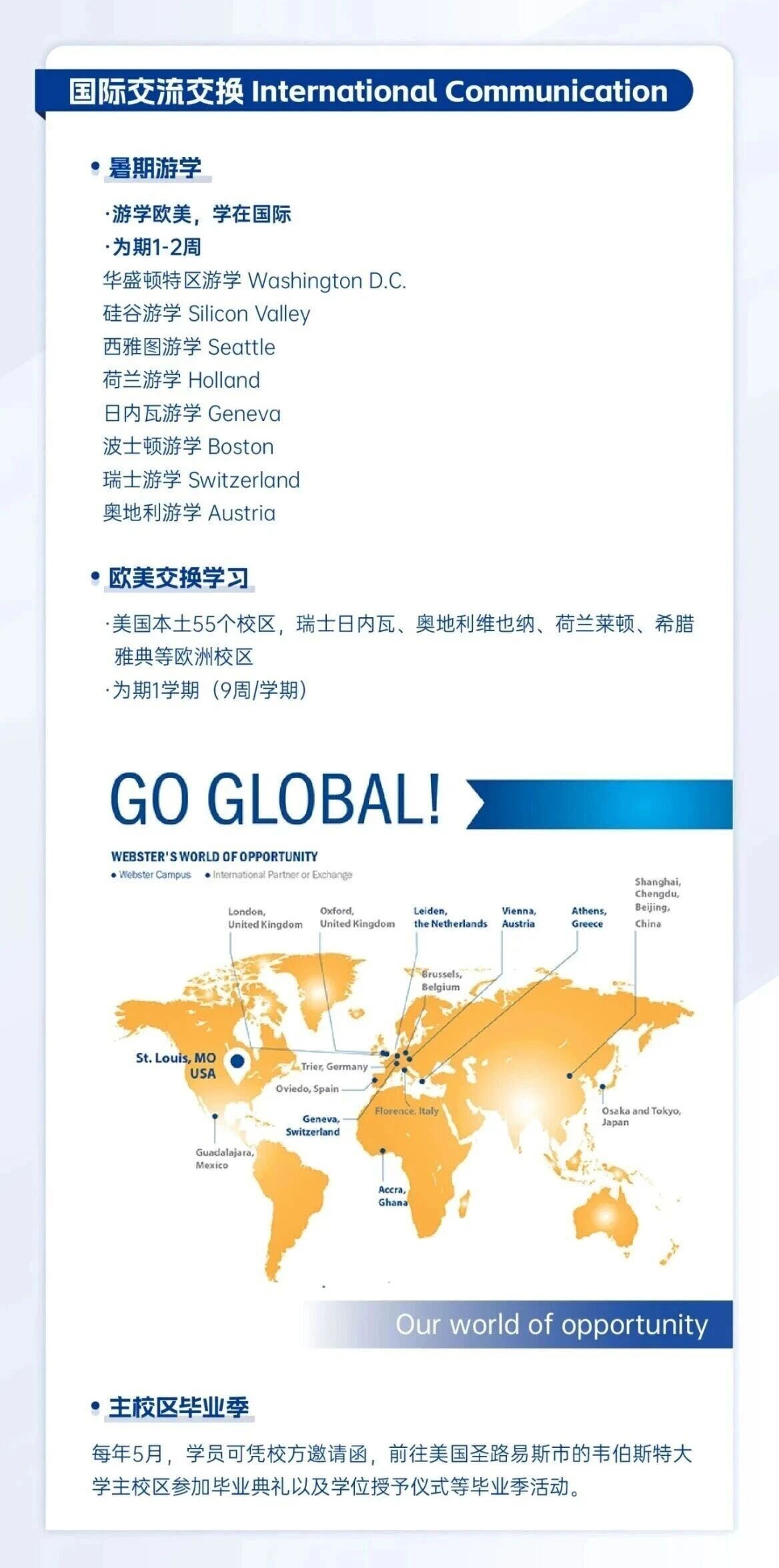 上海財經大學與美國韋伯斯特大學iMBA招生信息