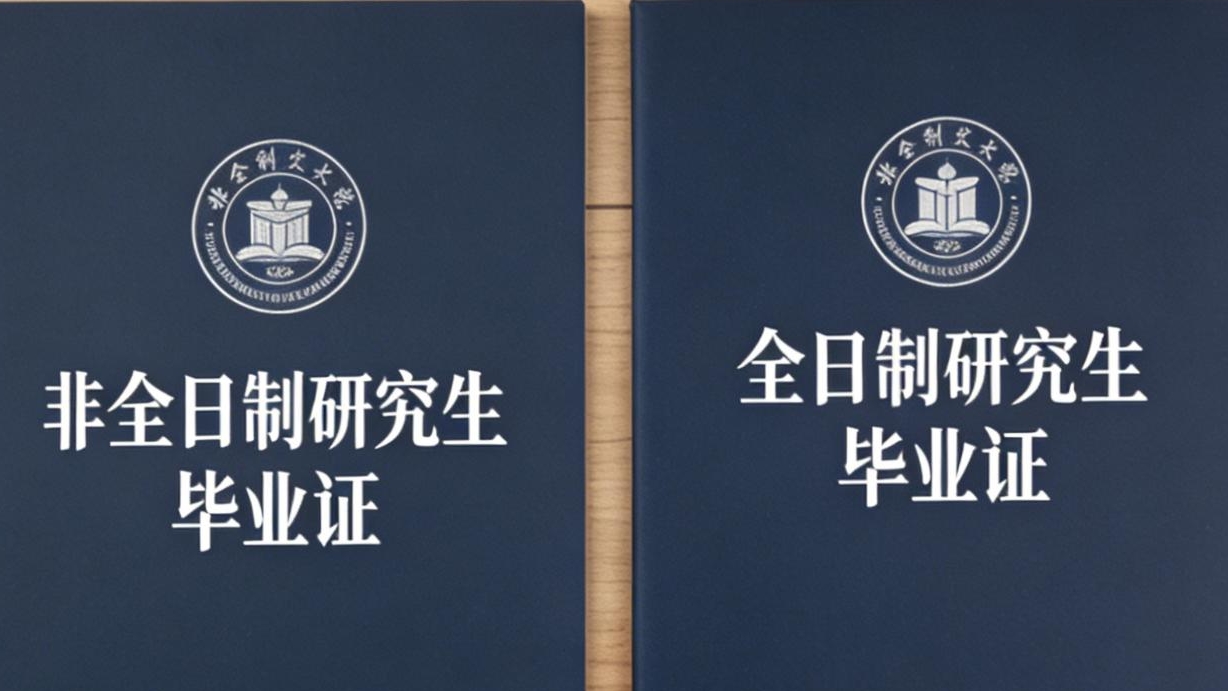 非全日制的畢業證和學位證跟全日制研究生的一樣嗎？